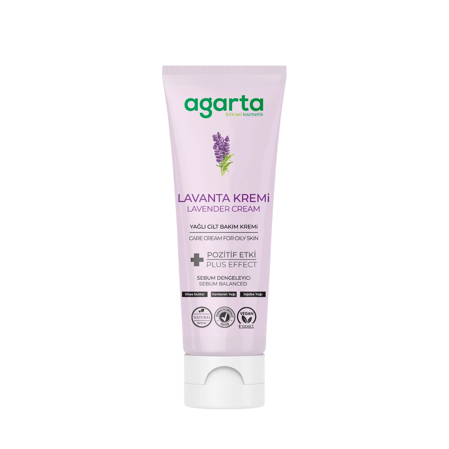 Agarta Doğal Lavanta Cilt Bakım Kremi 75ml