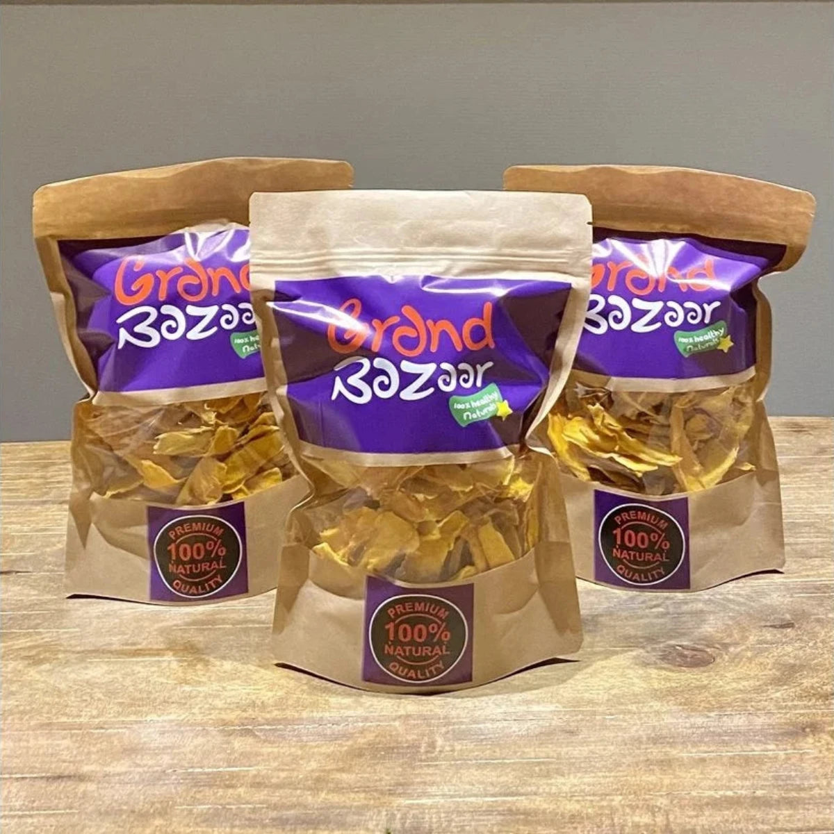 Naturgetrocknete Mango ohne Zusätze 250 g