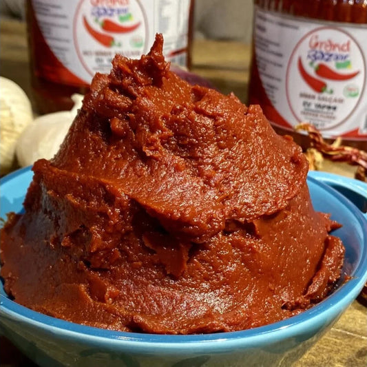 Antep Acı Biber Salçası (Ev Yapımı-Güneşte Kurutma-Katkısız) 1000g
