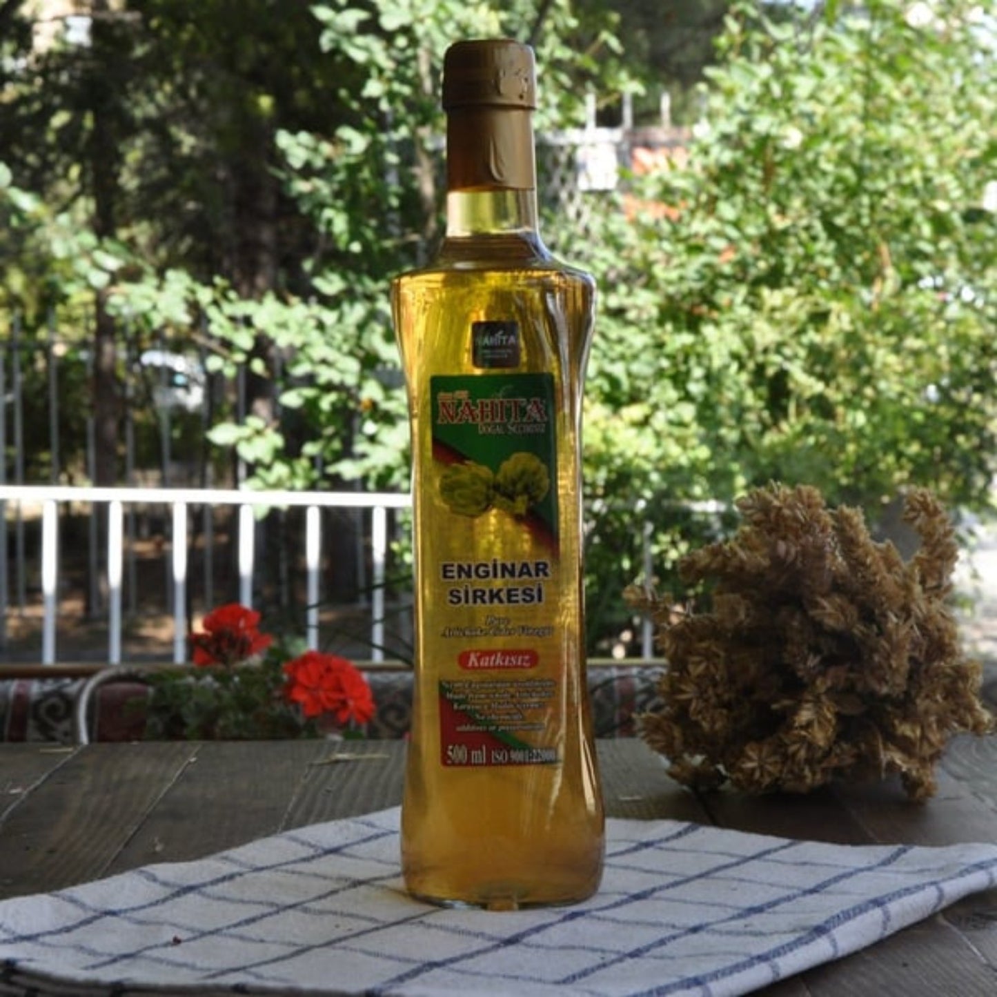 Natürlicher Artischockenessig ohne Zusatzstoffe, 500 ml