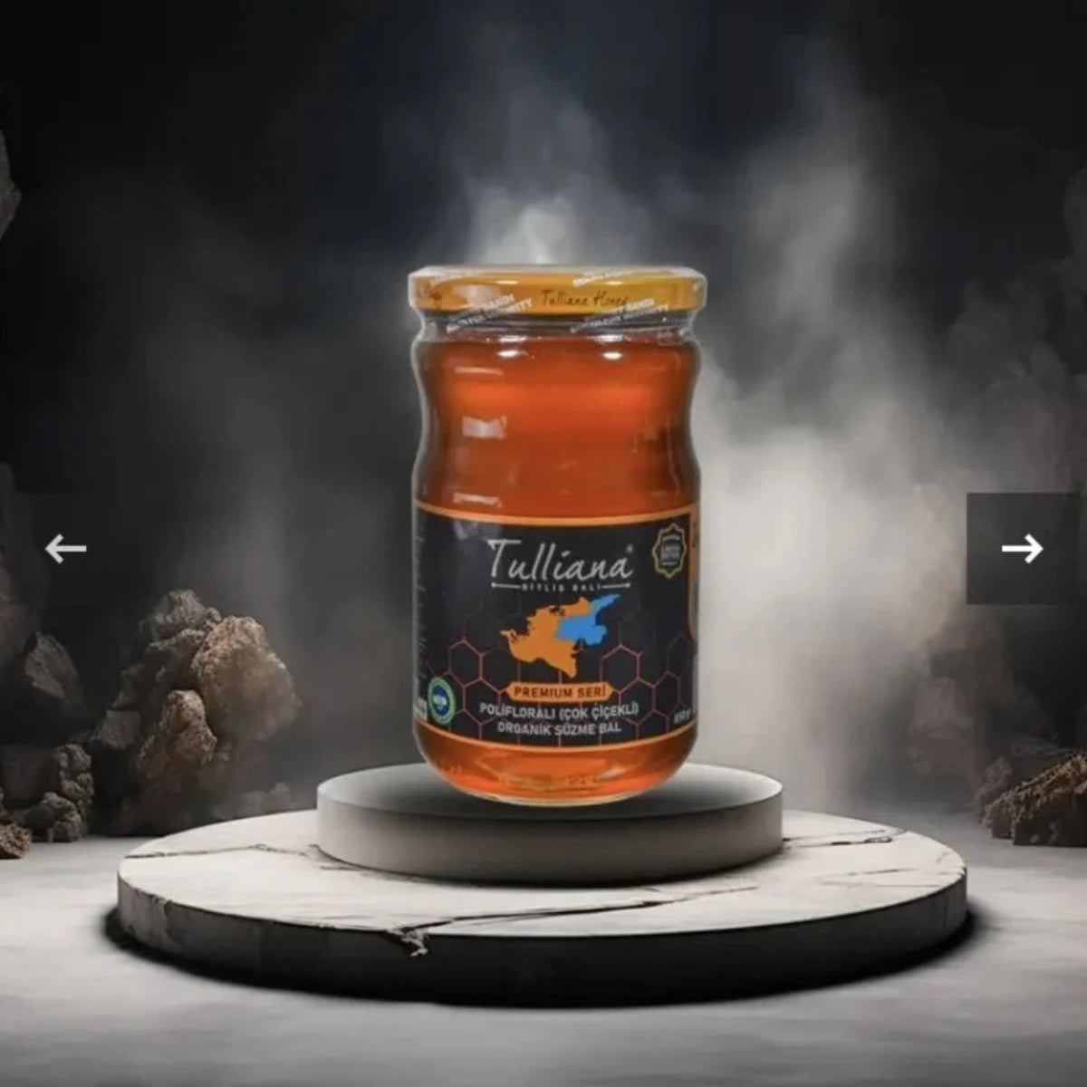 Tulliana Premium Polyfloral Bio Bitlis Honig 850 g (Golden Honey Award)