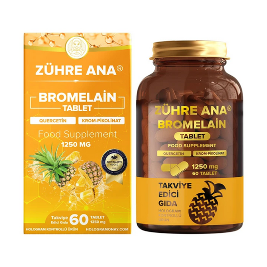 Zühre Ana Bromelain Tablet 60 Tablet 1250mg