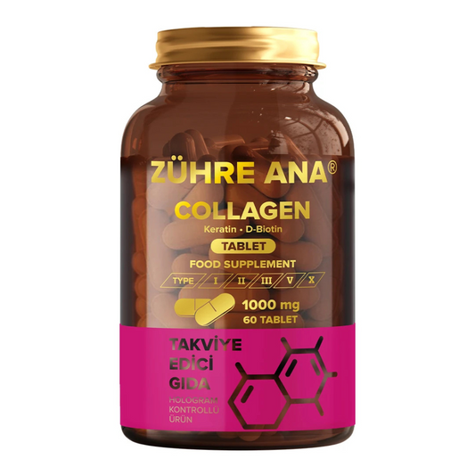 Zühre Ana Collagen Tablet 1000mg 60 adet
