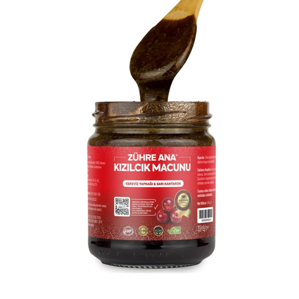 Zühre Ana Kızılcık Macunu 240g