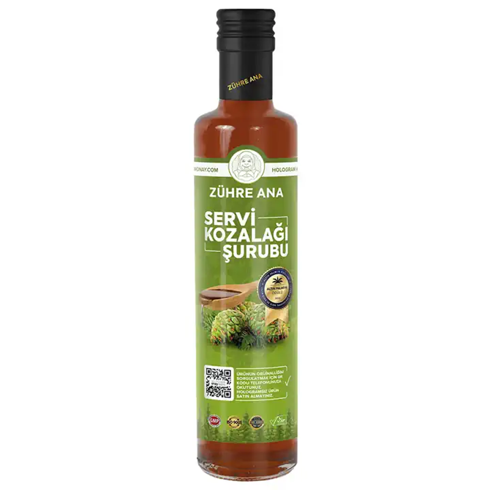 Zühre Ana Servi Kozalağı Şurubu 500ml