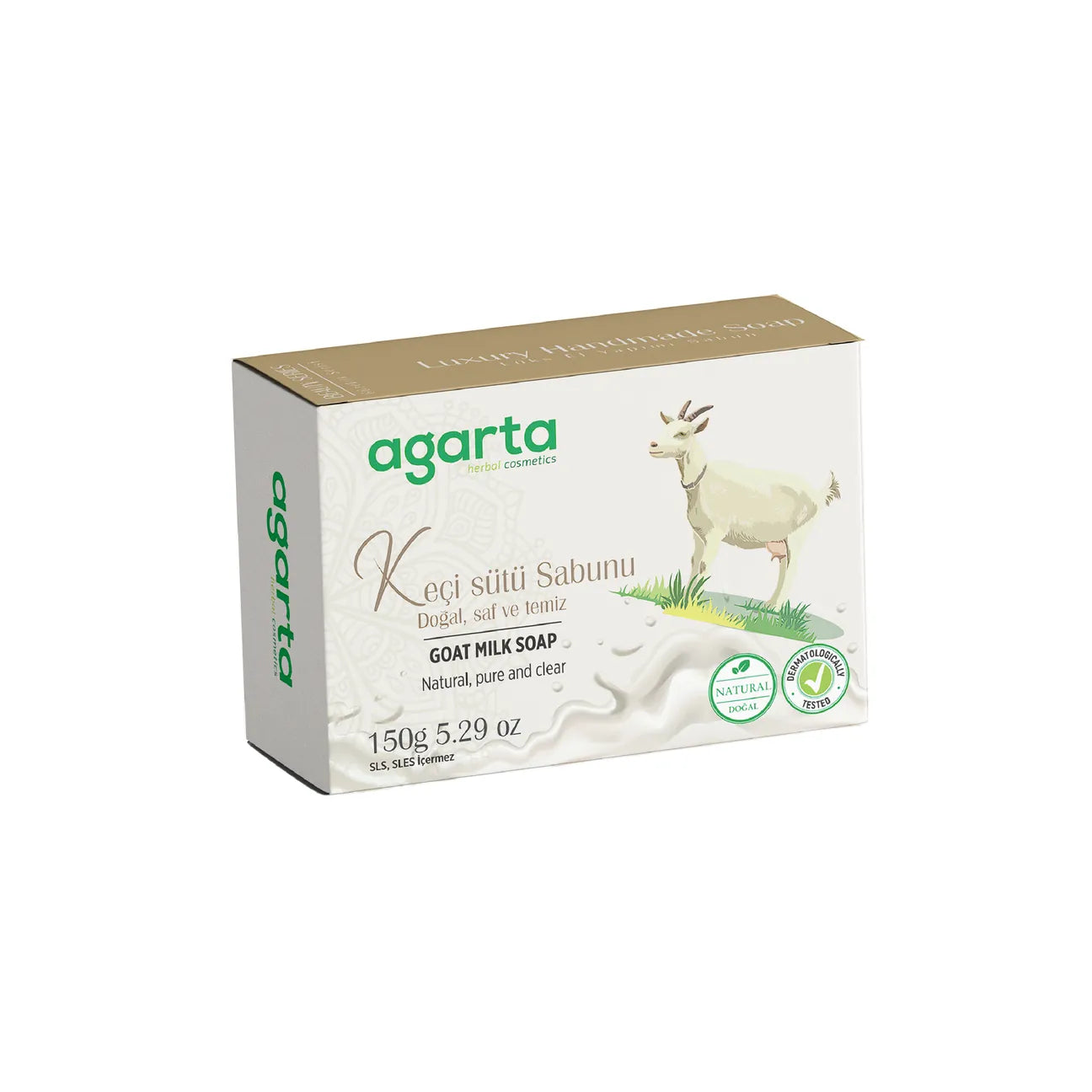 Agarta Ziegenmilch-Schönheitsseife 150 g