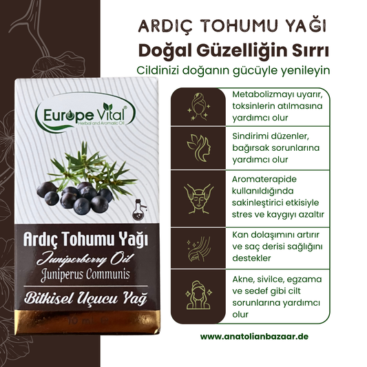 Europa Vital Reines Wacholderöl (Juniperus communis) 10ml