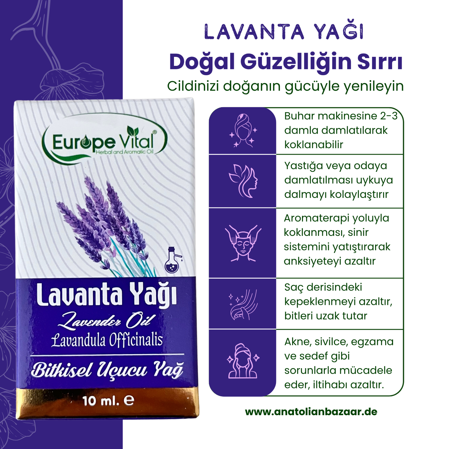 Europa Vital Reines Akgünlüköl 10ml