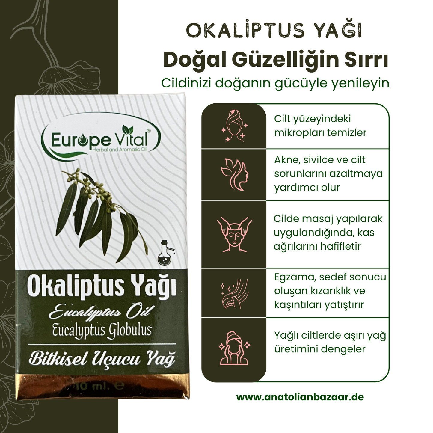 Europa Vital Reines Akgünlüköl 10ml