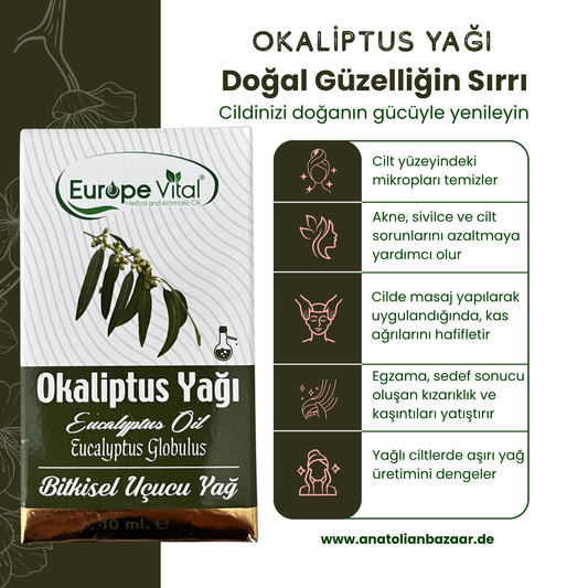 Europa Vital Reines Eukalyptusöl (Destillation) 10ml