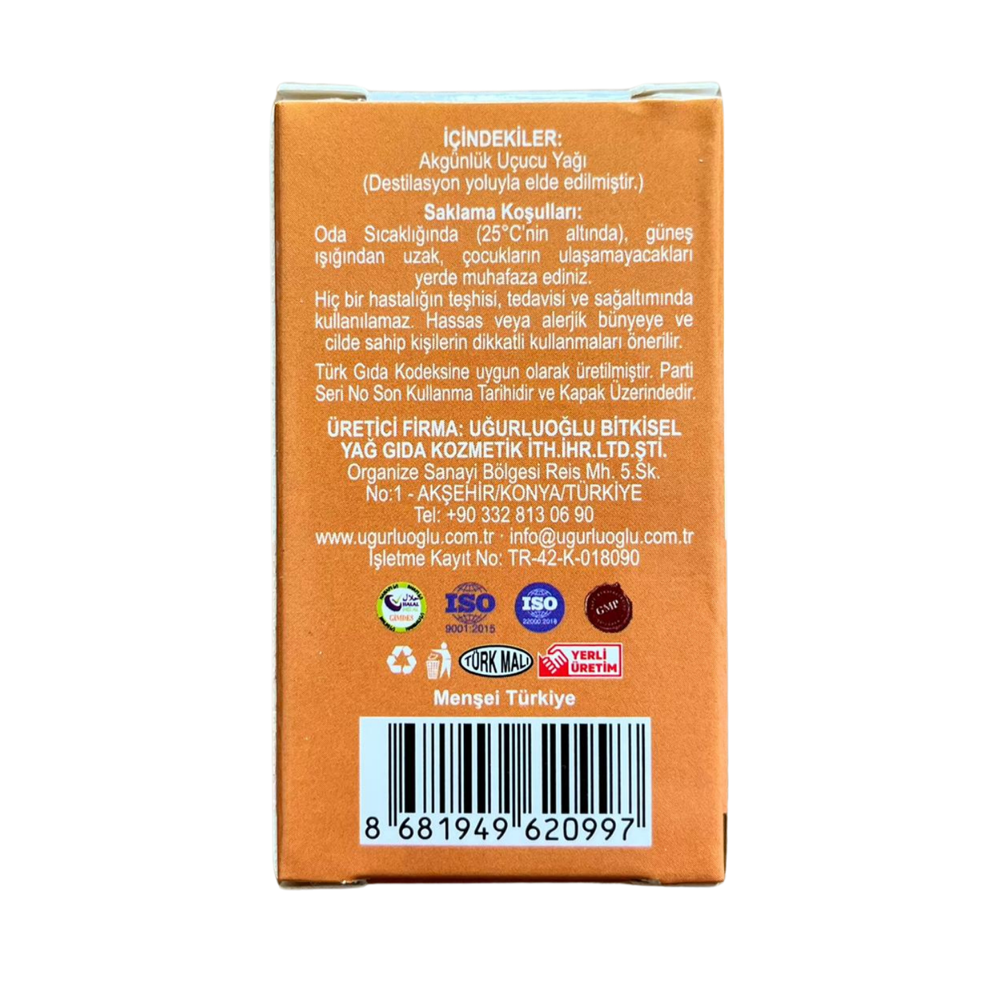 Europa Vital Reines Akgünlüköl 10ml