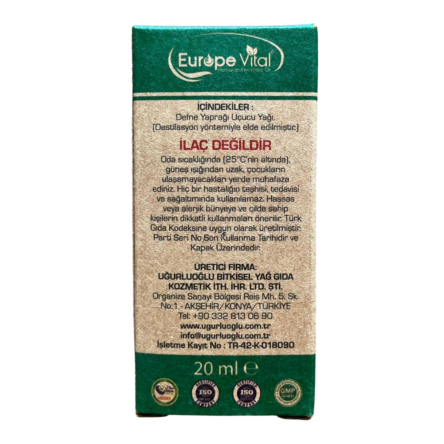 Europa Vital Reines Salbeiöl 10ml