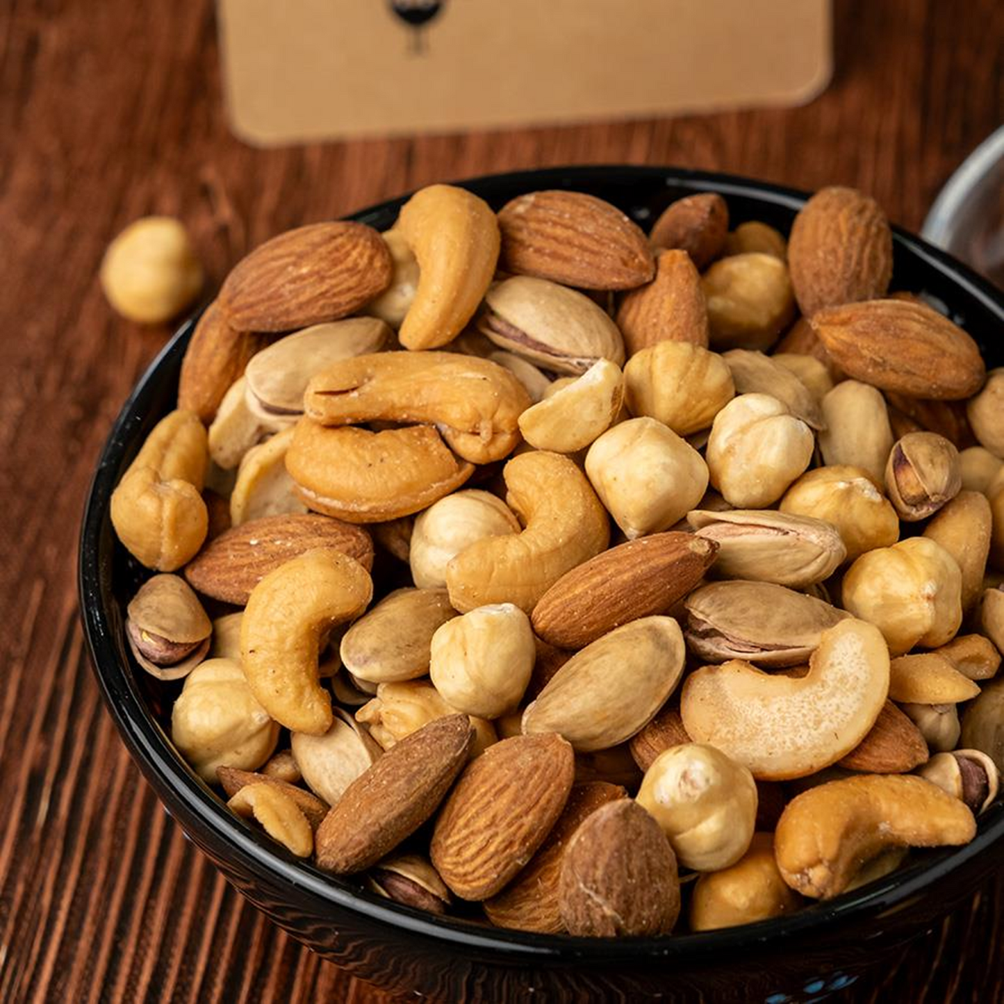 Quattro Nussmischung (Pistazien, Haselnüsse, Mandeln, Cashews) 800g
