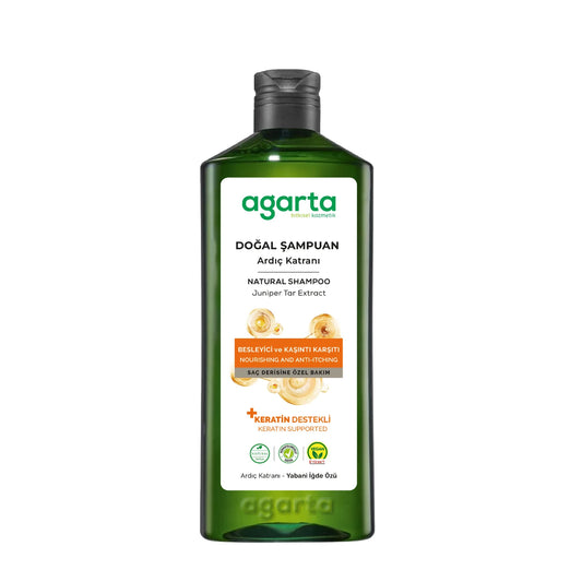 Agarta Doğal Ardıç Katranı ve Keratin Şampuanı 400ml