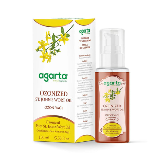 Agarta Doğal Ozonlanmış Sarı Kantaron Yağı 100ml