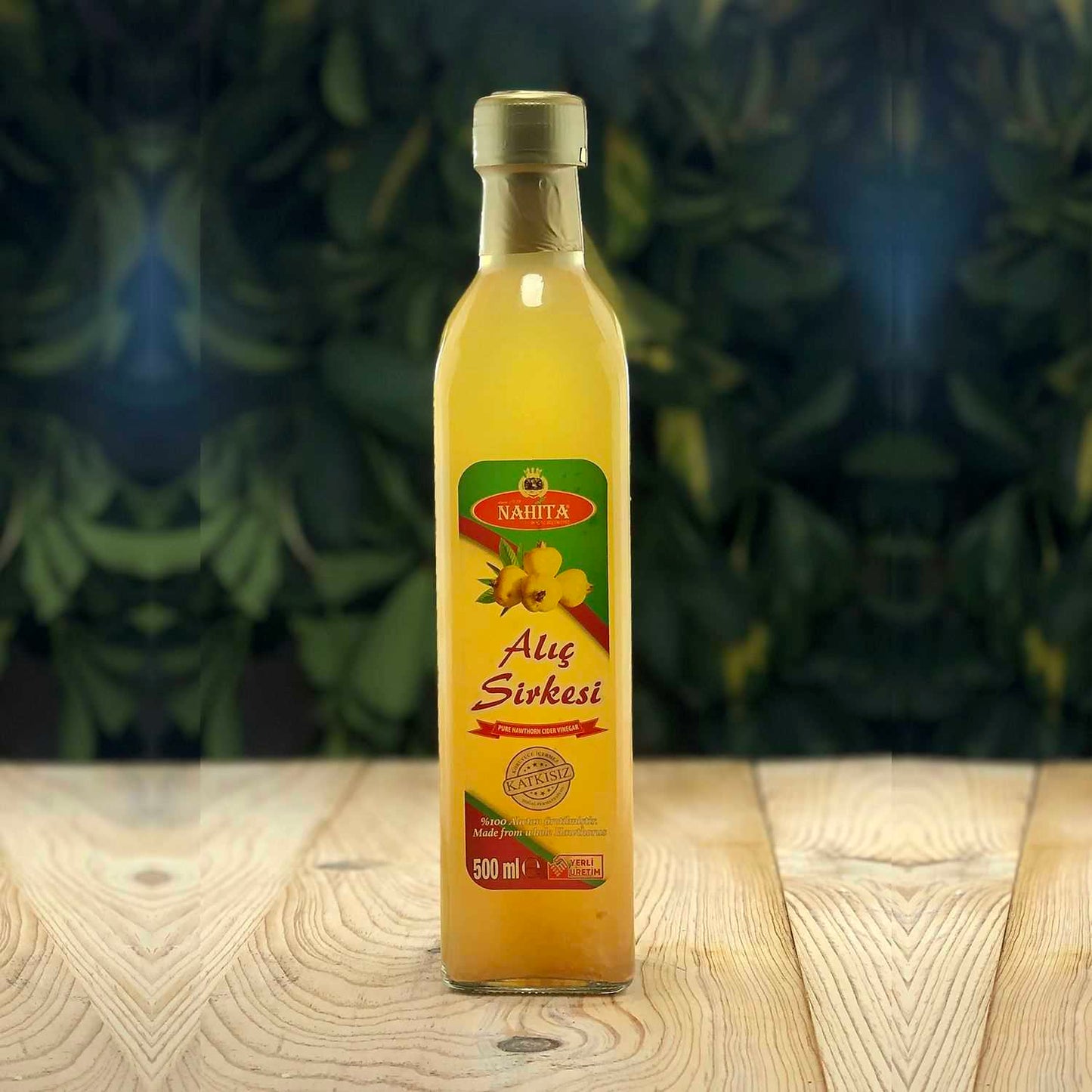 Natürlicher Weißdorn-Essig ohne Zusatzstoffe 500 ml
