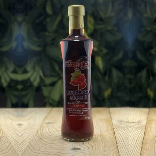 Natürlicher Hagebuttenessig ohne Zusätze 500 ml