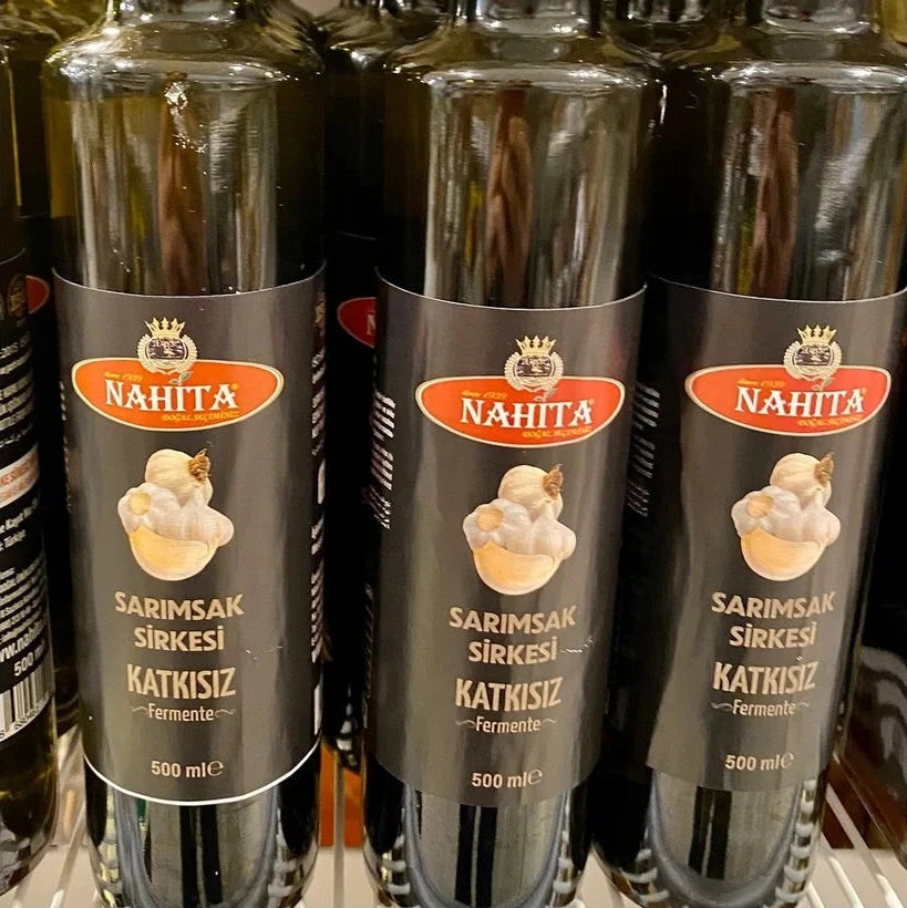 Natürlicher Knoblauchessig ohne Zusatzstoffe 500 ml