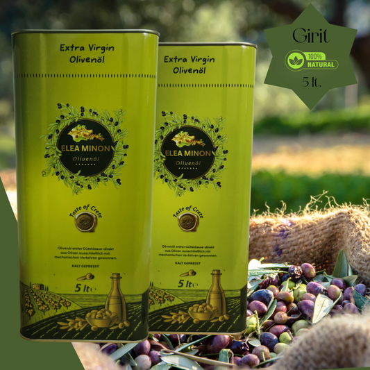 Kaltgepresstes Olivenöl (Kreta) 5000 ml