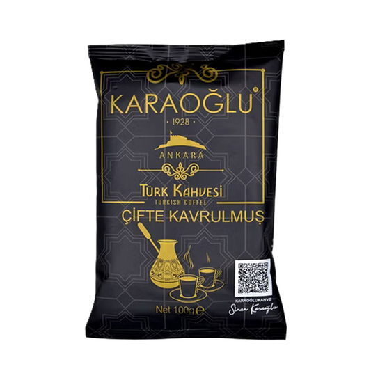 Karaoğlu Çifte Kavrulmuş Türk Kahvesi 100g
