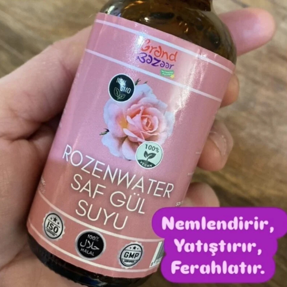 Saf Gül Suyu 100ml