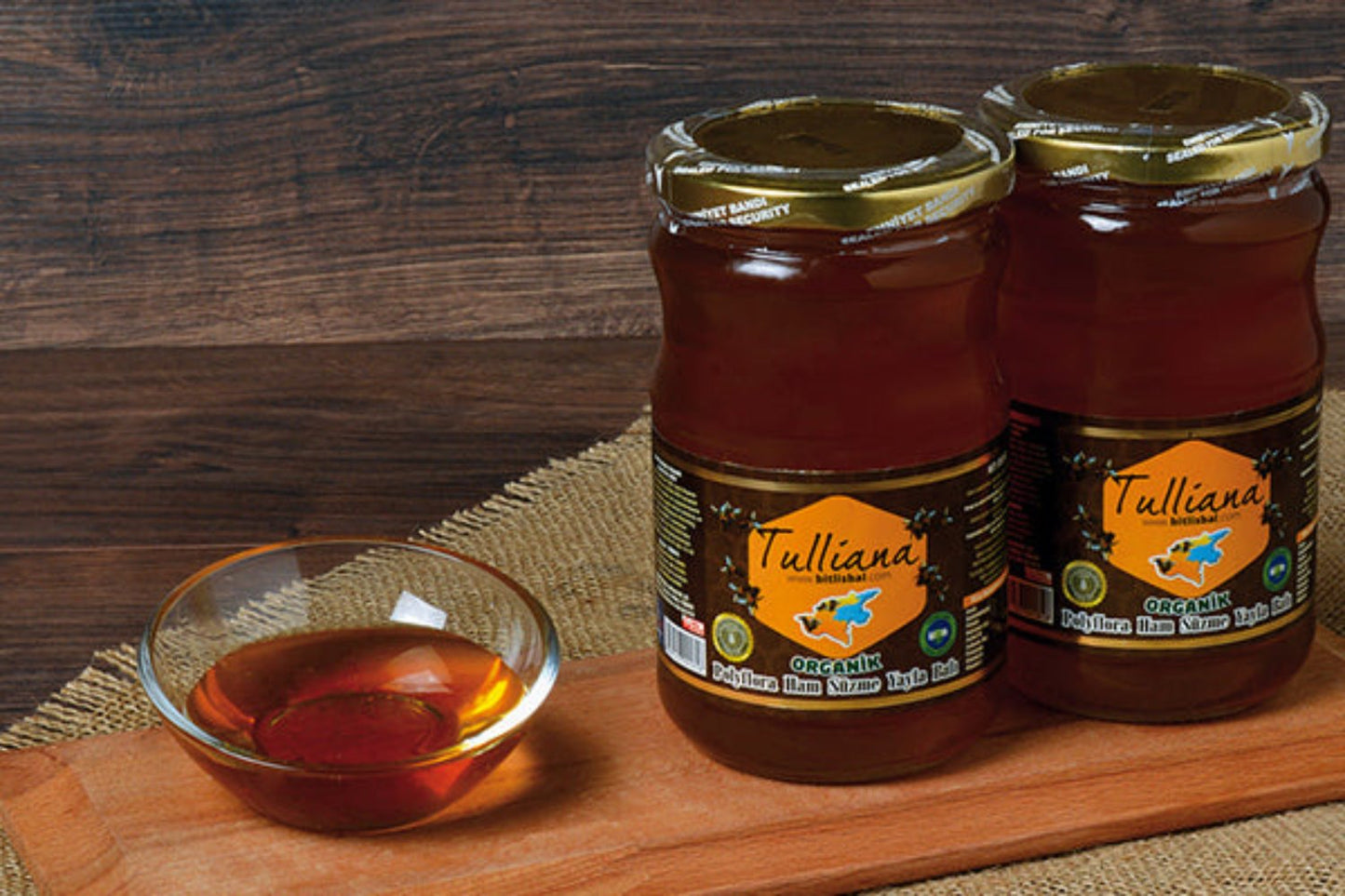 Tulliana Premium Polyfloral Bio Bitlis Honig 850 g (Golden Honey Award)