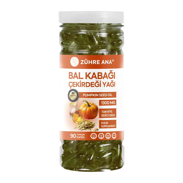 Zuhre Ana Kürbiskernöl Weichkapseln 90 Kapseln