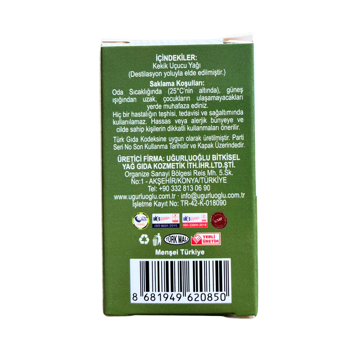 Europa Vital Reines Akgünlüköl 10ml